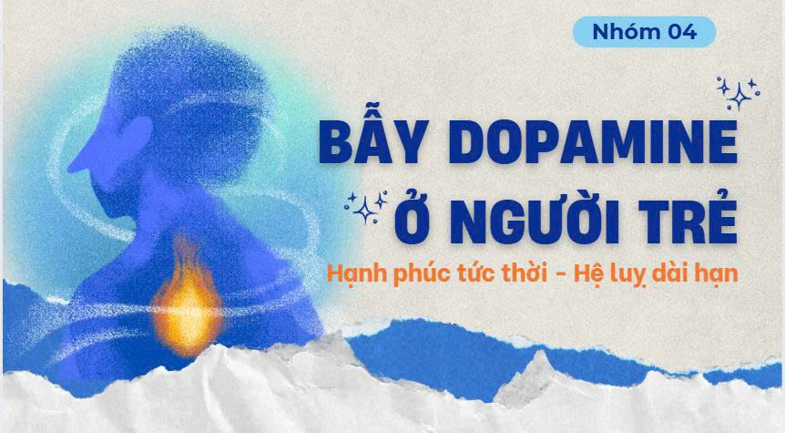 Banner cho bài viết:Bài văn nghị luận xã hội về Bẫy Dopamine ở người trẻ: hạnh phúc tức thời và hệ lụy dài hạn